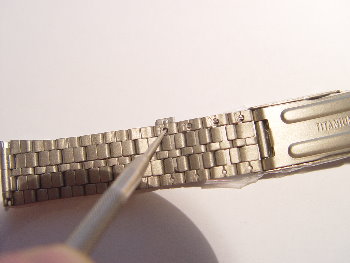 Raccourcir un bracelet-montre en métal 1