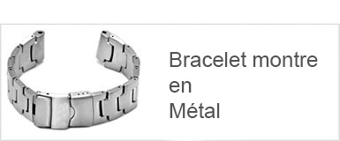 Bracelet montre métal