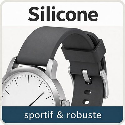 Bracelet montre silicone