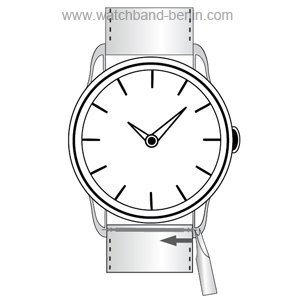 Changer le bracelet de montre Changer le bracelet de montre