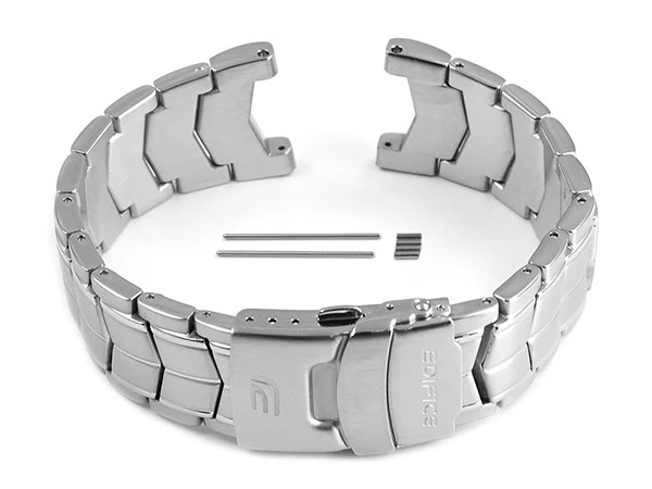 Bracelet métal Casio d’origine en acier inoxydable