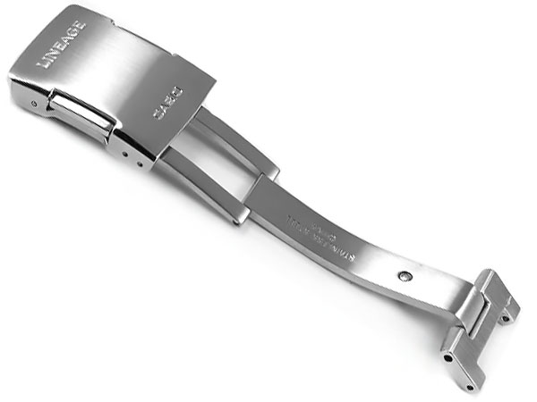 Boucle déployante d’un bracelet métal Casio