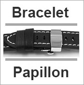 Bracelet déployante papillon