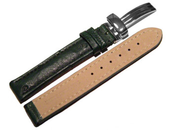 Bracelet de montre - Autruche véritable - vert...