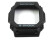 Bezel (Lunette) Casio pour la montre G-Shock GW-M5610-1, résine, noire