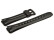 Bracelet de montre Casio p.  LW-S200H-1A, résine, noire