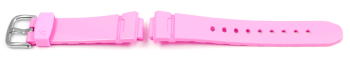 Bracelet montre Casio p.Baby-G BGA-101-4B, résine, rose vif