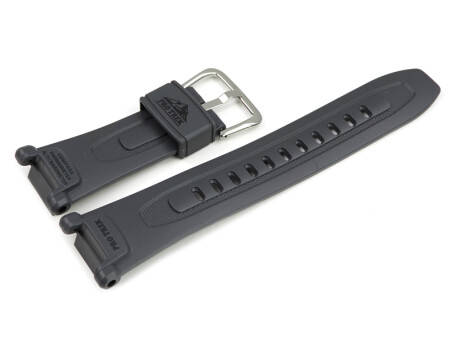 Bracelet de montre Casio résine gris foncé pour PRG-240-8
