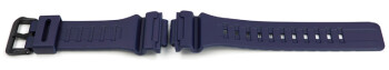 Bracelet de montre Casio résine bleu foncé AQ-S810W-2, W-735H-2