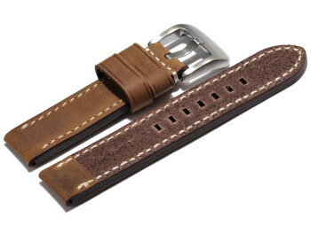Bracelet de montre cuir de veau -  Modèle Bolide -...