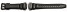 Bracelet de montre Casio p. SGW-500H, SHW-500H-1, résine, noire