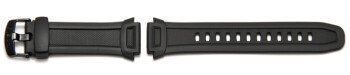 Bracelet de montre Casio p. W-756, W-756-1AVES, résine, noire