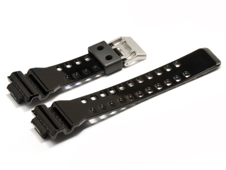 Bracelet de montre Casio pour GD-110, GD-110-1, résine, noire
