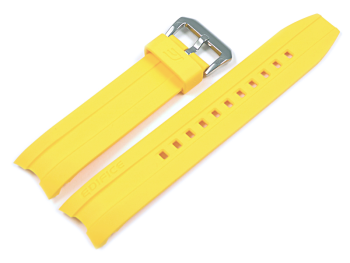 Bracelet de montre Casio pour EMA-100B-1A9V, résine, JAUNE