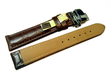 Bracelet montre - Alligator de Louisiane - fait...