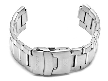 Bracelet de montre Casio pour Edifice EF-132D, acier inoxydable