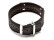 Bracelet montre Casio GA-100MC, textile noir / bande grise