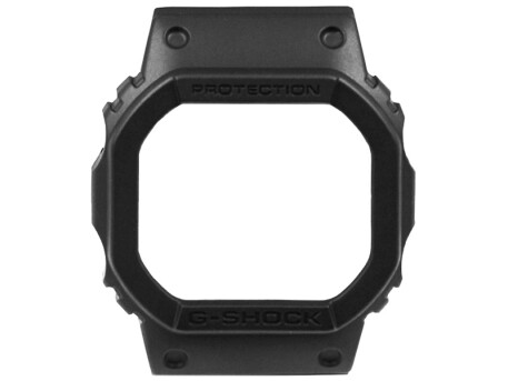 Bezel (Lunette) Casio pour la montre G-Shock DW-5600BB-1, résine, noire