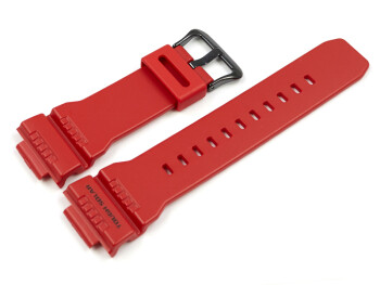 Bracelet de montre Casio pour GW-7900RD-4, résine, rouge