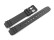 Bracelet de montre Casio p. LA-20WH, LA-20WH-1, LA-20WH-4, LA-20WH-9, résine, noire