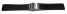 Bracelet sport à boucle déployante - noir - Modèle Carreaux noir