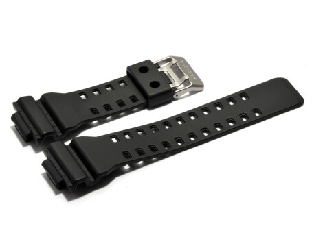 Bracelet de montre Casio pour GA-100C-1A3 GA-100C-1A4 GR-8900A-1 résine, noire