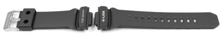 Bracelet de montre Casio pour GLX-150, résine, noire