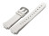 Bracelet montre Casio Baby-G p. Baby-G BG-1005M, BG-1006SA, résine, blanche