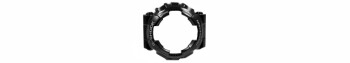 Bezel (Lunette) Casio pour la montre G-Shock GA-110B, GA-110B-1A2, résine, noire, finition brillante