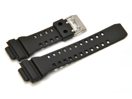 Bracelet de montre Casio p. GD-350, GD-350-1, résine,noire