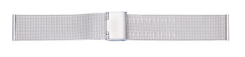 Bracelet montre Milanaise - en acier inoxydable mat - 14,16,18, 20 mm 20mm