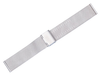 Bracelet montre Milanaise - en acier inoxydable mat - 14,16,18, 20 mm 20mm