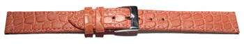Bracelet de montre - cuir de veau - modèle Safari - rose...