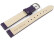 Bracelet - montre violet - 18mm Acier