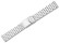 Bracelet montre - acier inox massif -7 mailles, poli - 18, 20 mm