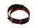 Bracelet de montre NATO-en nylon-résistant-rayé rouge/noir 20mm