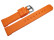Bracelet de montre - silicone - extrafort - orange 20mm