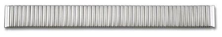 Bracelet extensible - acier inox - mat - 12,14,16,18,20,22 mm