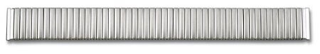 Bracelet extensible - acier inox - mat - 12,14,16,18,20,22 mm