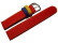 Bracelet imperméable - aussi pour enfants - rouge - 14mm Acier