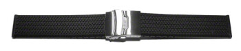 Bracelet de montre - silicone - Modèle Pneu 20mm