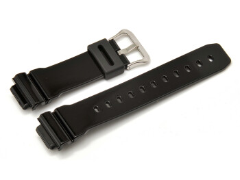 Bracelet de montre Casio pour DW-5600CS, résine, noire