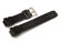 Bracelet de montre Casio pour GW-6900, DW-6900, GB-6900, GB-5600AA, GB-5600AB, G-6900, résine, noire, finition brillante