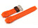 Bracelet de montre Casio p. GA-1000, GA-1000-4AER, résine, orange