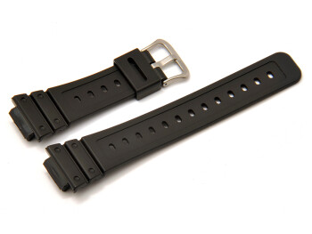 Bracelet montre Casio DW-5600BB DW-D5600P DW-5600BB-1 DW-D5600P-1 résine noire