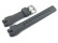 Bracelet de montre Casio p. PRW-3000, PRW-3000-1, résine, gris foncé