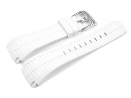 Bracelet de montre Lotus pour 15778, 15778/1  caoutchouc, blanc