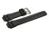 Bracelet de montre Casio p.DW-9500US, DW-002S, résine noire
