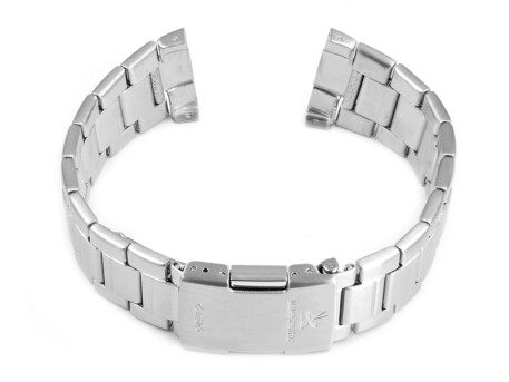 Bracelet de montre Casio pour WVA-620DE, WVA-620DE-2AV, acier inoxydable