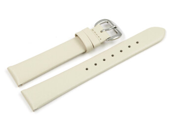 Bracelet montre Festina pour F16661/2 / F16661, cuir, crème